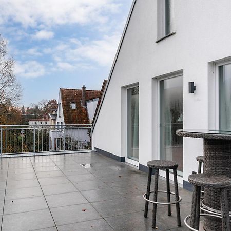 Ferienwohnung Penthouse Am Marschweg Oldenburg Exterior foto