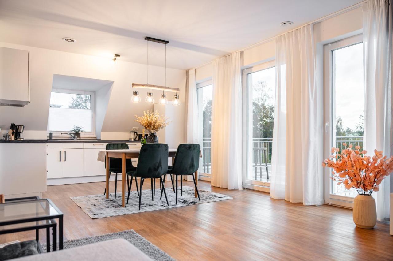 Ferienwohnung Penthouse Am Marschweg Oldenburg Exterior foto