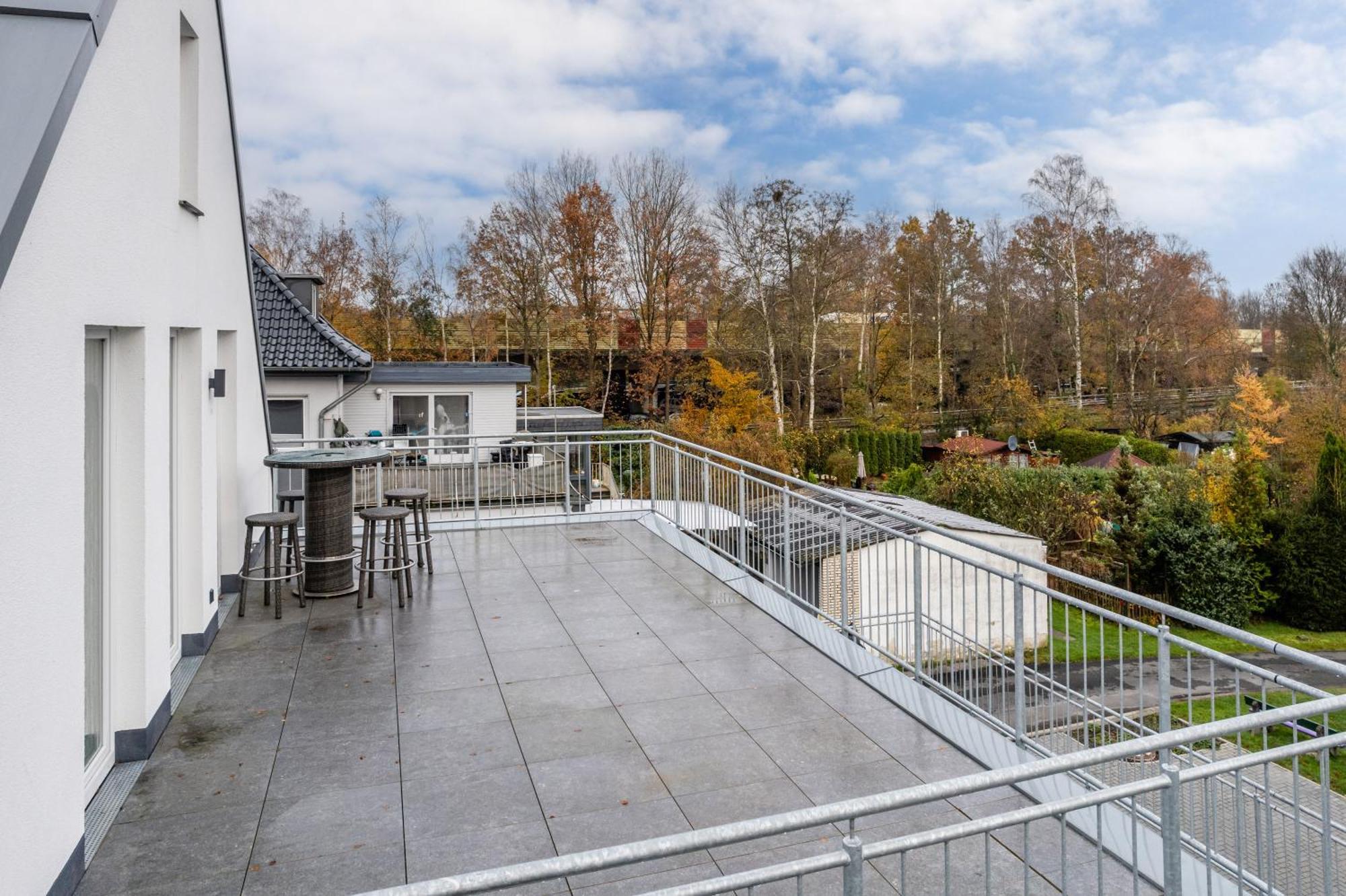 Ferienwohnung Penthouse Am Marschweg Oldenburg Exterior foto